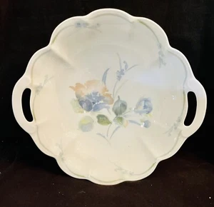 Haviland Limoges Auteuil rund mit Griffen Obst- oder Salatschüssel 9" nie benutzt - Bild 1 von 5