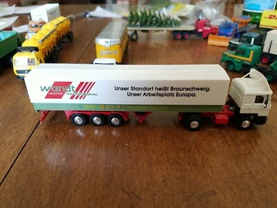 HERPA MAN  WANDT  Tractor Trailer Truck 1:87 HO - Image 1 of 4