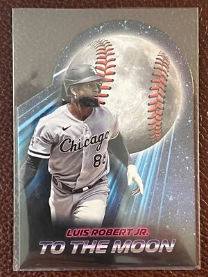 2024 TOPPS BIG LEAGUE TO THE MOON DIE-CUT LUIS ROBERT #TM39 - Image 1 of 2