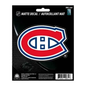 Montreal Canadiens Logo Vinyl Matte Finish Sticker - Picture 1 of 1