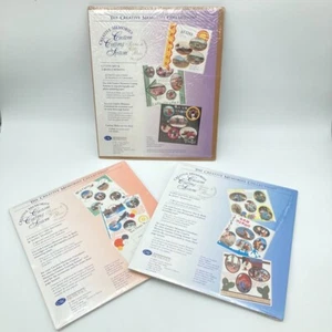 Creative Memories Custom Cutting System Oval & Circle Patterns + Mat - Picture 1 of 9