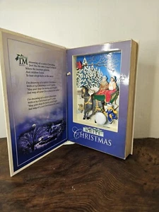 Mr. Christmas 2001 Animated Musical Book - White Christmas rare  - Bild 1 von 11
