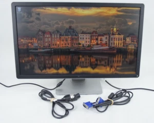 DELL P2414Hb 24" LCD Monitor VGA DVI Grade B - Picture 1 of 9