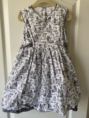 Polly & Friends Black And White Sleeveless Dress Size 4t - Image 1 of 4