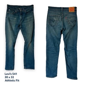 Levi's 541 blaue Herrenjeans 30 x 32 sportliche Passform konisch Stretch - Bild 1 von 7