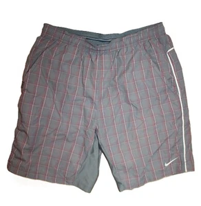 NIKE ® PANTALONES DE BAÑO A CUADROS PANTALONES VINTAGE pantalones cortos GR M... - Imagen 1 de 7