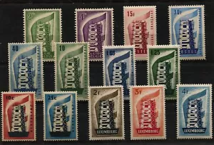 Europe Theme ** Complete 1956 Year 13 Stamps - Picture 1 of 1