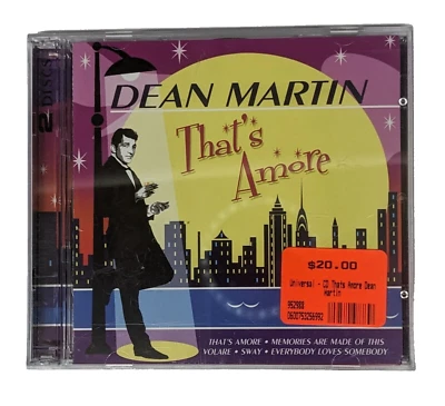 Dean Martin: That's Amore by Dean Martin 2 x CDs of his best with Big band music - Image 1 of 3