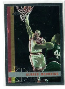 1997-98 Topps Chrome Alonzo Mourning Base Card #101 HOF MIAMI HEAT - Picture 1 of 1