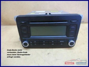 Radio mit CD Nr4 ohne Code 1K0035186P VW PASSAT VARIANT (3C5) 2.0 TDI 4MOTION - Bild 1 von 6