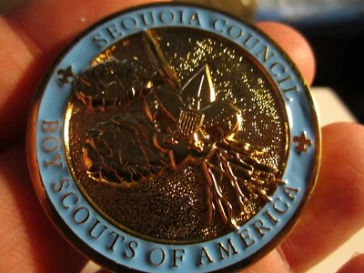 BOYS SCOUTS OF AMERICA SEQUOIA COUNCIL CHALLENGE COIN -  OFC-T4 - Image 1 of 2