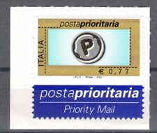 2002 Republic Priority Mail 0.77 cent light blue black gray n . 2634 MNH **