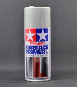 Tamiya Tools - Fine Surface Primer L - Light Gray 180ml Spray Can - Picture 1 of 1
