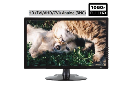 101AV 21.5" 5MP Super HD-TVI, AHD, CVI & CVBS 16:9 Professional Security Monitor - Image 1 of 4