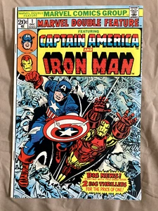 Marvel Double Feature #1 1973, Marvel Comics, nie gelesen, makellos, siehe Scans! - Bild 1 von 3