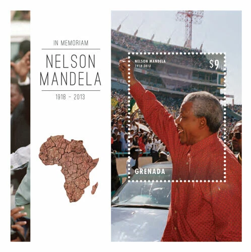 Grenada - 2013 - President Nelson Mandela In Memoriam - Souvenir Sheet - MNH - Image 1 of 1
