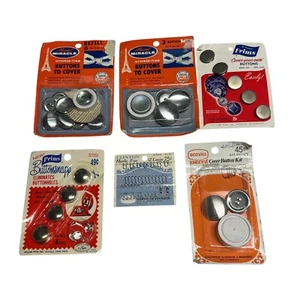 Vintage Crafting Lot Of Buttons - SEALED NOS - Picture 1 of 3