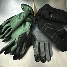 (3-Pack) Utility Work Gloves Medium High Performance Jobsite Garden Construction
