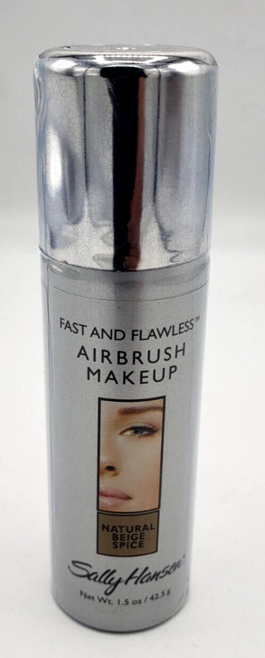 NEW Sally Hansen Fast & Flawless Airbrush Makeup- Natural Beige Spice - Image 1 of 1