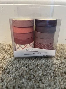 AGuGu Washi/Masking Tape 10 Rolls - Picture 1 of 1