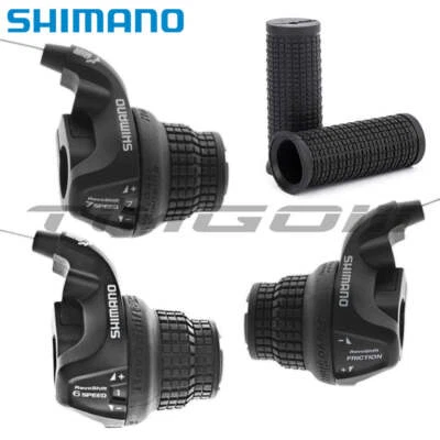 Shimano Tourney SL-RS25 MTB Bike 3×6/7 Speed Grip Twist Shifter SIS Revoshift - Image 1 of 4