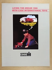 1986 Ertl Case IH International Harvester Toys Catalog Tractors Trucks - Imagen 1 de 3