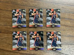 Juego completo de 10 cartas troquelado 1996 Upper Deck USA Career Statistics SP (6 juegos) - Imagen 1 de 1