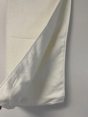 Alex Towel Turkish White Bath Hotel Towel Cotton Heavy Beach Quick Dry N160 - Image 1 of 3