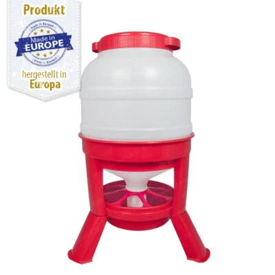 Futterautomat Siphon - Futterspender für Geflügel - Hühner 25 kg / 30 l - Bild 1 von 4