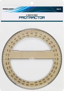 TRANSPORTADOR PROART 4" 360 GRADOS, CHARTPAK, BEROL, DISEÑO RÁPIDO - Imagen 1 de 1