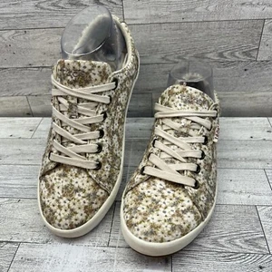 Womens Taos Star Floral Canvas Casual Comfort Lace Up Sneakers Shoes Size 7.5 - Picture 1 of 14