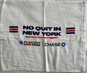 NY RANGERS RALLY TOWEL SGA NHL PLAYOFFS STANLEY CUP NO QUIT IN NEW YORK MSG - Picture 1 of 2