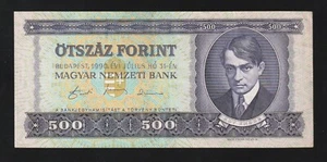 🇭🇺 UNGARN 500 FORINT 1990 PICK # 175 , BANKNOTE - Bild 1 von 2