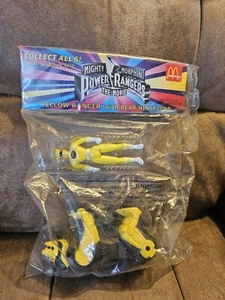 1995 Mighty Morphin Power Rangers The Movie McDonalds Toys Set of 3 NEW - Picture 1 of 6