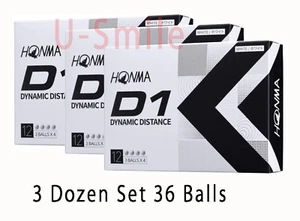 HONMA GOLF D1 Palla da golf bianca BT2201 Set 3 dozzine di palline bianche dal Giappone - Foto 1 di 2
