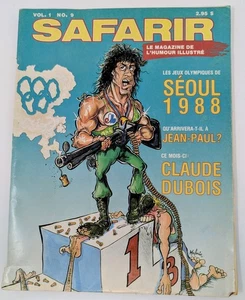 Safarir Vol. 1 #9 - Seoul 1988 - Humour Quebec (Sac/Carton) - Picture 1 of 15