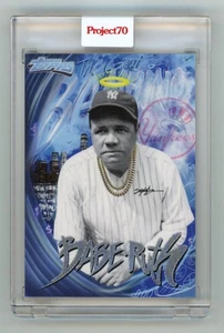 2021 Topps Project 70 Card #627 - 2010 Babe Ruth by King Saladeen PR /956 HOF - Picture 1 of 2