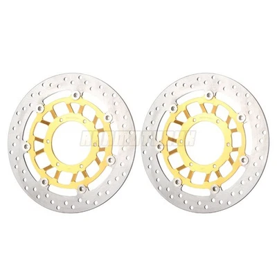 Rotores de discos de freio dianteiro para Honda CB600F 2007-2010 208 2009 - Imagem 1 de 3