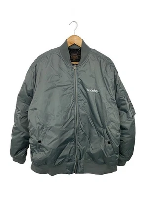 Subciety Flight Jacket/L/Nylon/Gry/105-62403// 42111 - Image 1 of 4