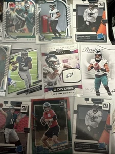 Lots Of Philadelphia Eagles Cards. 13 Cards Total Jalen Hurts Devonte Smith - Picture 1 of 3