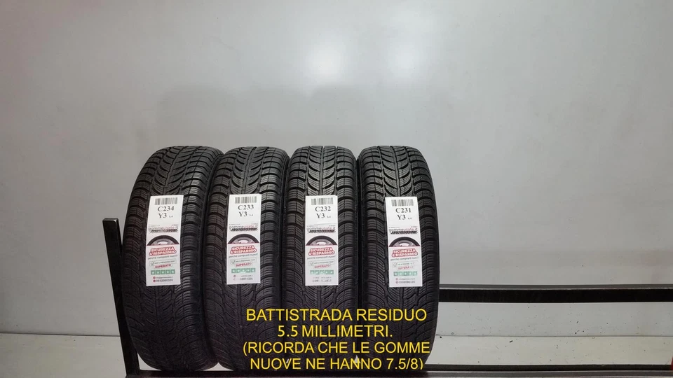GOMME USATE  TERMICHE 175/65R14 82T SAVA ESKIMO S3+ PNEUMATICI C00234 - Bild 1 von 1