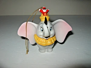 Ornamento porcellana vintage Schmid Walt Disney Co. Disney Dumbo Circo Timoteo - Foto 1 di 6