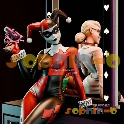 TAS Harley Quinn Diorama Resin 1:4 Model Kit Unpainted 3d Print GK Statue Figure - image 1 of 4