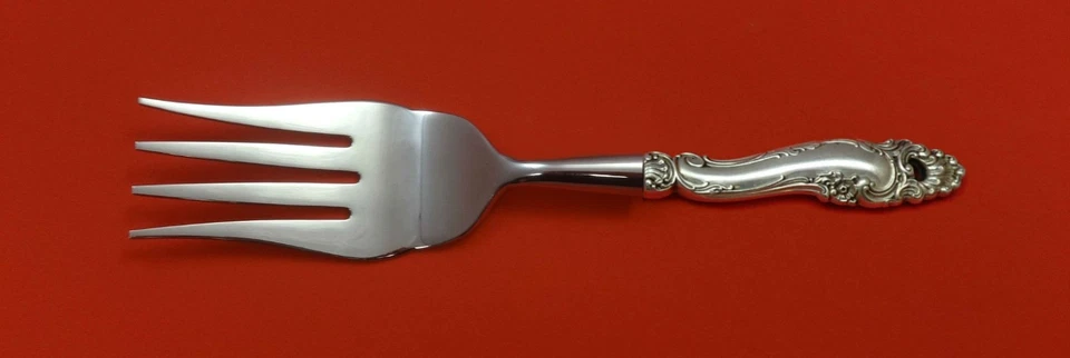 Tenedor buffet de plata esterlina Decor by Gorham HHWS 9" hecho a medida para servir Foto 1 de 1