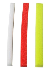 Minuteria pesca Stonfo gomma galleggiante barrette 10x10x100mm - 6 PEZZI ROSSO - Foto 1 di 2