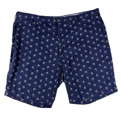Pantalones Cortos Polo Ralph Lauren Para Hombre 44B Calce Clásico Lino Algodón Marlín Estampado de Peces Foto 1 de 4