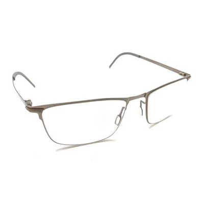 Monturas de gafas Nike Flexon B2005 032 gris metal plateado 55-19 145 hombres mujeres Foto 1 de 4