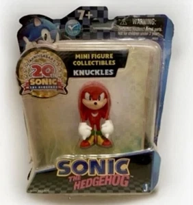 Personaggio Sonic The Hedgehog 20th Anniversary Knuckles (nuovo con usura da scaffale) - Foto 1 di 6