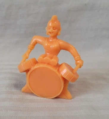 Mattel Cutie Rogkable Orange Collection 1986 1,75" Foto 1 de 2