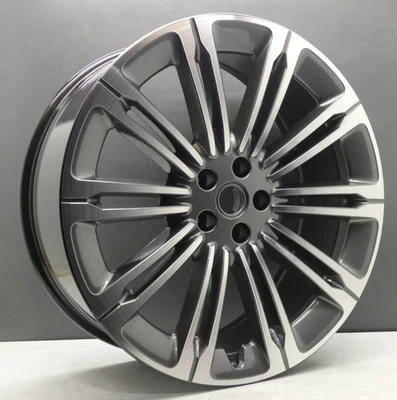 RANGE ROVER L551 23" GREY LR153247 ALLOY WHEEL RIM 9.5J STYLE 1075 M8E21007KA X1 - Image 1 of 4